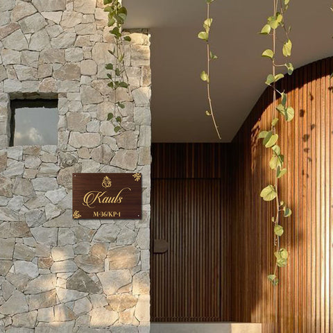 Stylish Acrylic Desk Name Plate - Professional Custom Engraving