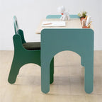 Cubby Dual Seater Study Desk - Decor Mantra 