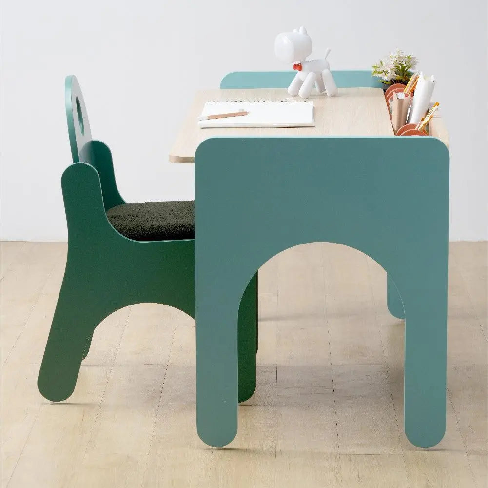 Cubby Dual Seater Study Desk - Decor Mantra 