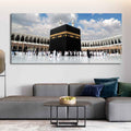 Islamic Canvas Wall Painting of Makkah al-Mukarramah - Harshita Craft