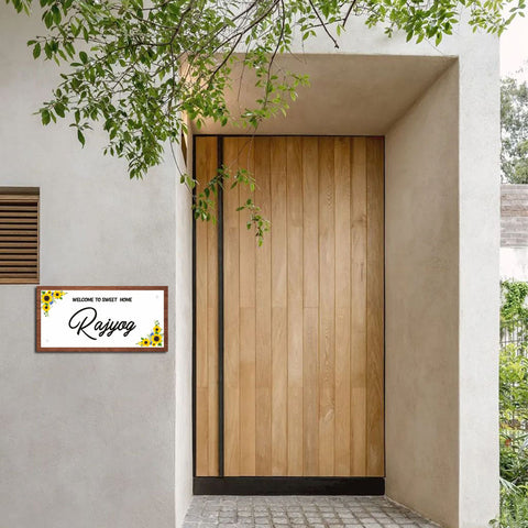 Acrylic Nameplate with Personalized Designs for Doors & Desks