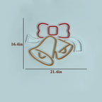 Christmas Ringing Bells LED Neon Light DECORMANTRA
