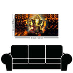 Lord Ganpati Ganesha Premium Canvas Wall Painting - Decor Mantra 