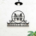Personalized Bird Themed Weatherproof Name Plate with House Number - Harshita Craft