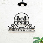 Personalized Bird Themed Weatherproof Name Plate with House Number - Harshita Craft