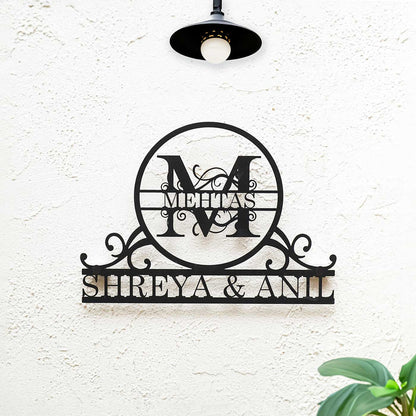 Personalized Bird Themed Weatherproof Name Plate with House Number