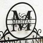 Personalized Bird Themed Weatherproof Name Plate with House Number - Harshita Craft