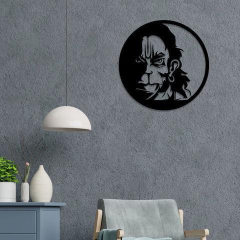 Lord Hanuman Metal Wall Art - Decor Mantra 