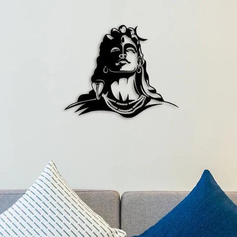 Lord Shiva Metal Wall Art - Decor Mantra 