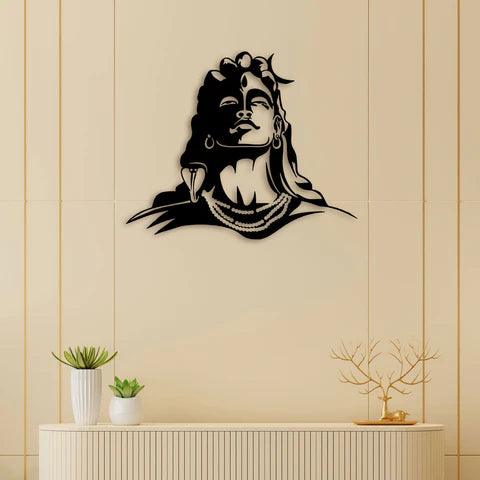 Lord Shiva Metal Wall Art - Decor Mantra 