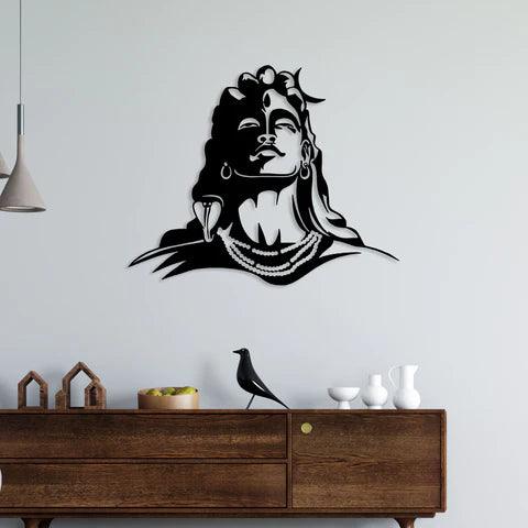 Lord Shiva Metal Wall Art - Decor Mantra 