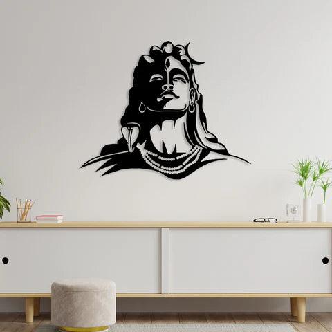 Lord Shiva Metal Wall Art - Decor Mantra 