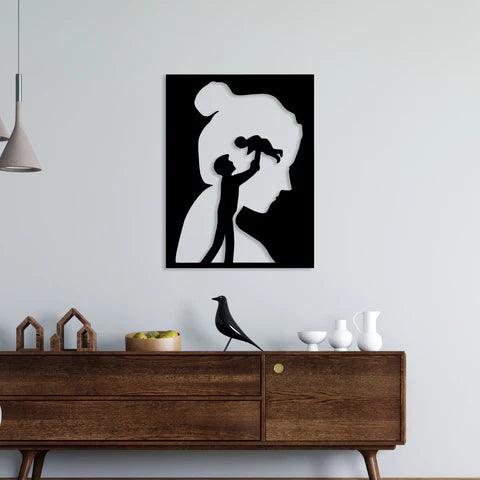 Loving Mother Metal Wall Art - Decor Mantra 