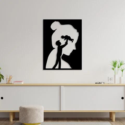 Loving Mother Metal Wall Art - Decor Mantra 