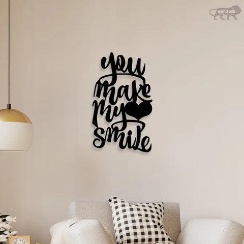 Loving Words Metal Wall Art - Decor Mantra 