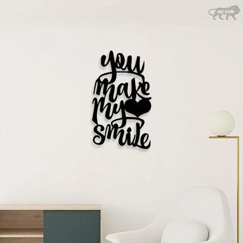Loving Words Metal Wall Art - Decor Mantra 
