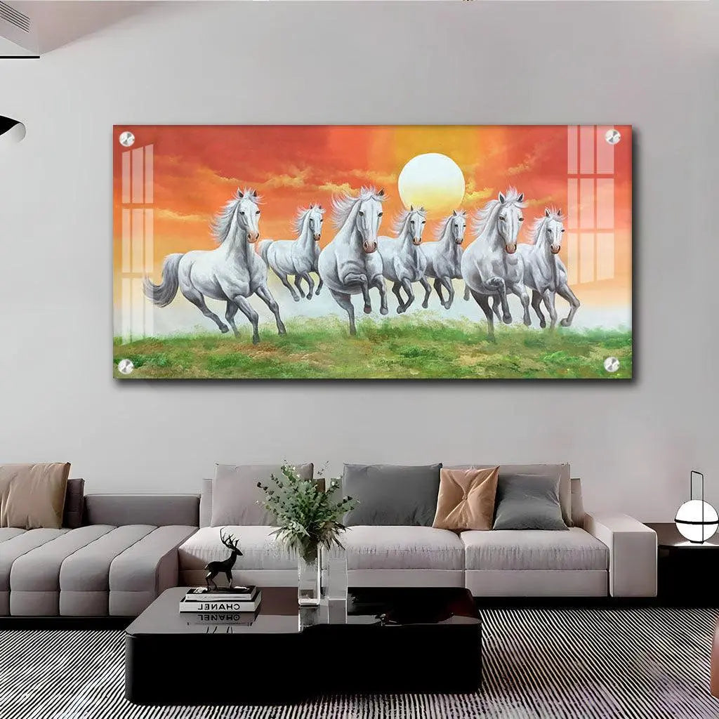 The Rising Sun in Premium Acrylic Horizontal Wall Art - Decor Mantra 