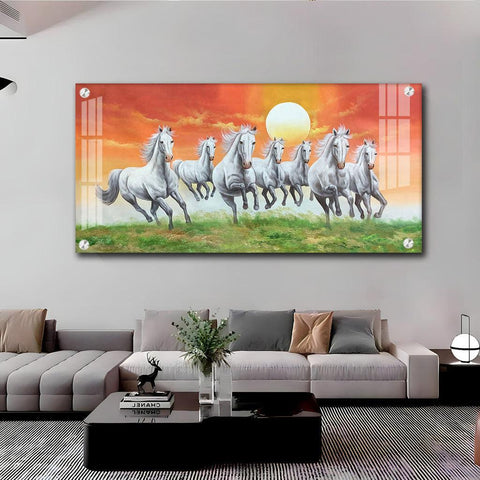 The Rising Sun in Premium Acrylic Horizontal Wall Art - Decor Mantra 