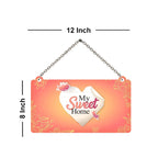 My Sweet Home Wooden Wall Hanger for Home|Office|Living Room|Gift - Harshita Craft
