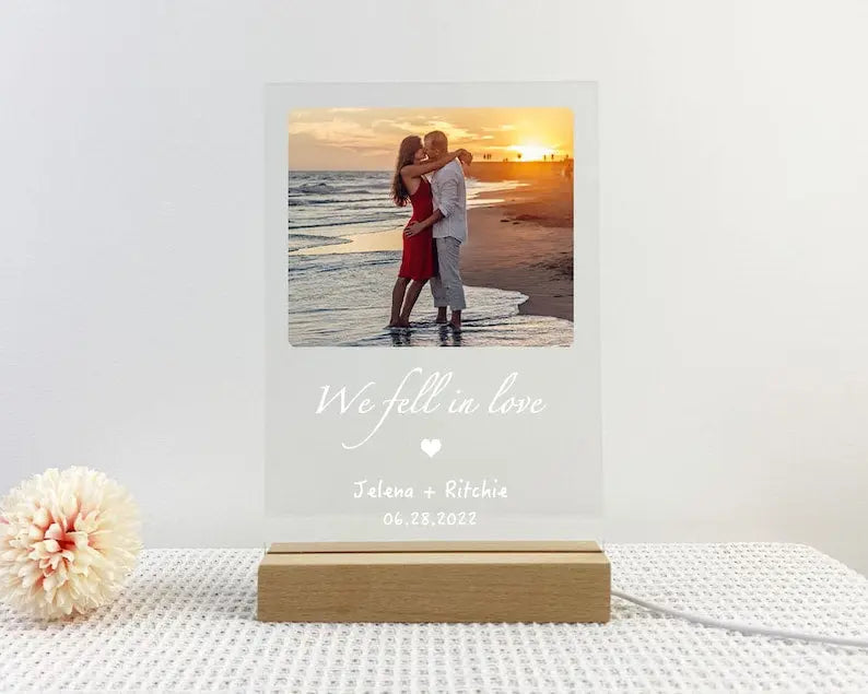 Engagement Gifts for Couple | Personalized Engaged Gifts for Couple | Engagement Frame | Custom Gift | Anniversary Birthday Wedding Gifts - Harshita Craft