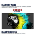 Macaw Parrot Abstract Art Wall Painting Decor Mantra
