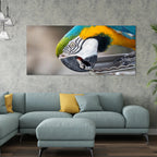 Macaw Parrot Premium Canvas Wall Painting Decor Mantra