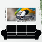 Macaw Parrot Premium Canvas Wall Painting Decor Mantra