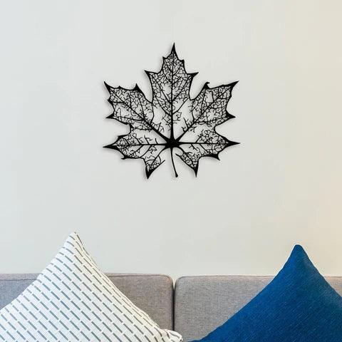 Maple Leaf Metal Wall Art - Decor Mantra 