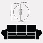 Modern Golden Abstract Textured Semi Circle Frames Set Of 2 Decor Mantra