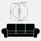 Modern Golden Art Textured Design Semi Circle Frames Set Of 2 - Decor Mantra 