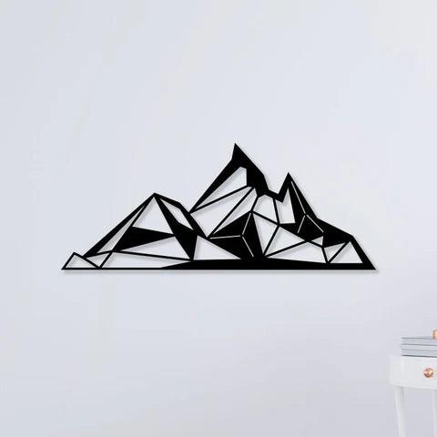 Mountain Metal Wall Art - Decor Mantra 