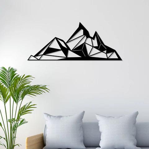 Mountain Metal Wall Art - Decor Mantra 