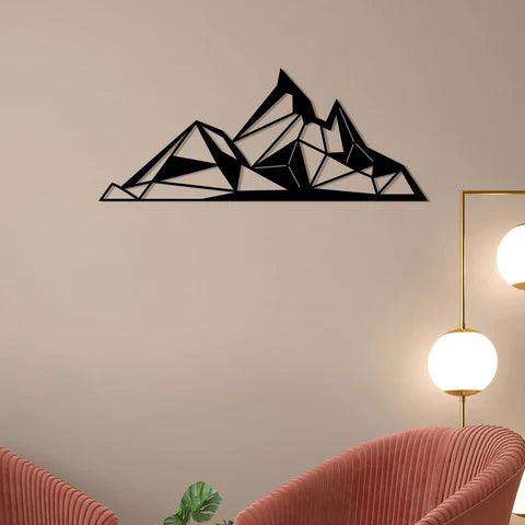 Mountain Metal Wall Art - Decor Mantra 