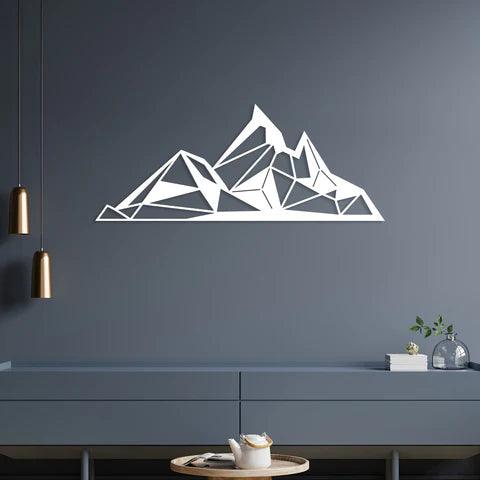 Mountain Metal Wall Art - Decor Mantra 