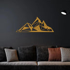 Mountain Metal Wall Art - Decor Mantra 