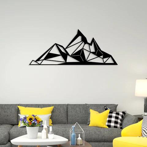 Mountain Metal Wall Art - Decor Mantra 