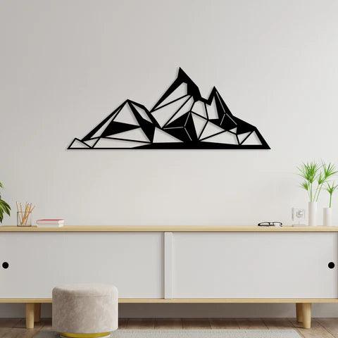 Mountain Metal Wall Art - Decor Mantra 