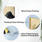 Mountain Scenery of Mount Fuji Canvas Wall Painting DECORMANTRA