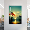 Serene Morning Acrylic Wall Art DECORMANTRA