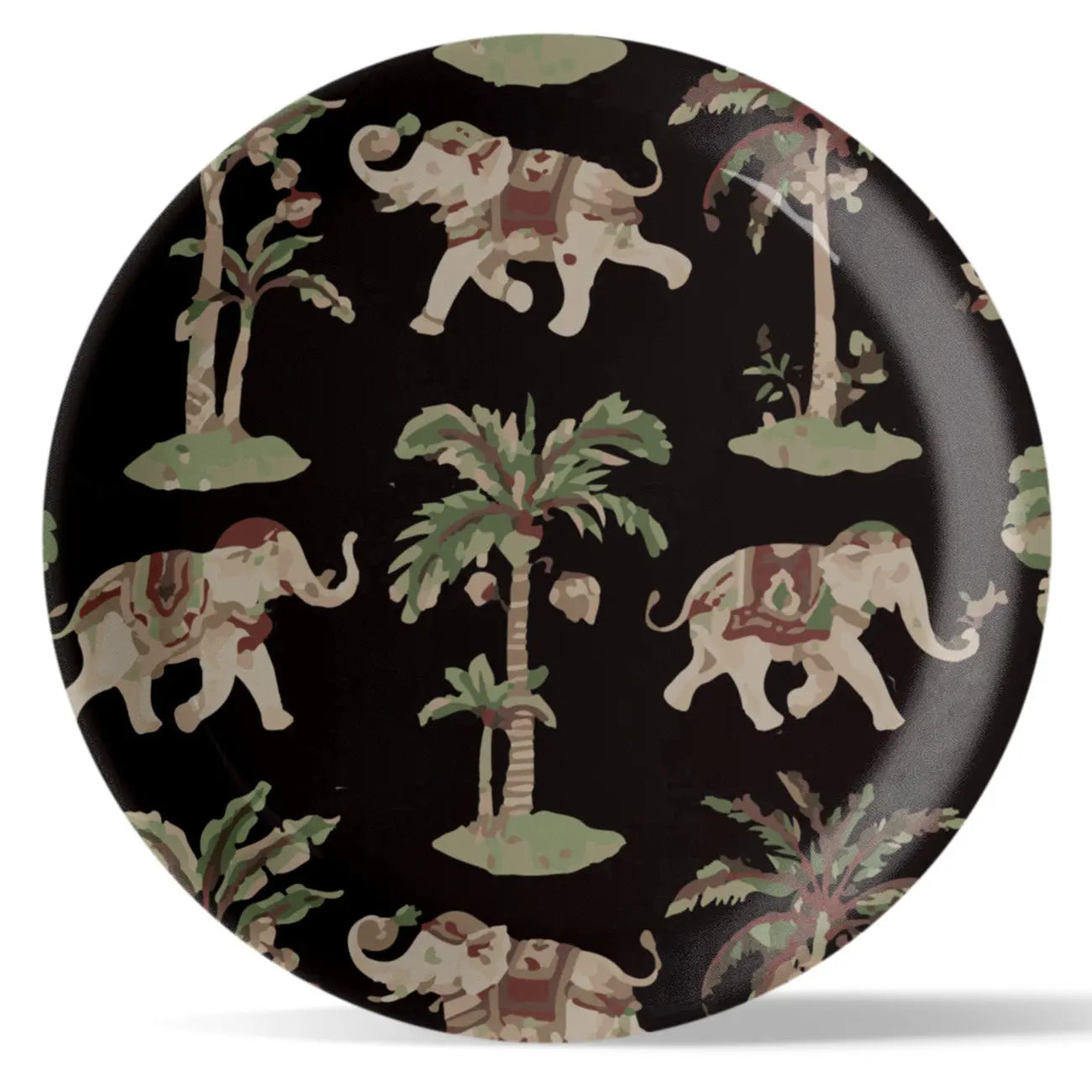 Rajasthani Traditional Print Wall Plate - Harshita Craft
