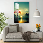 Serene Morning Acrylic Wall Art DECORMANTRA