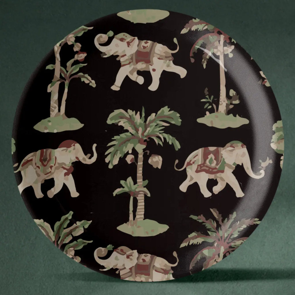 Rajasthani Traditional Print Wall Plate - Harshita Craft
