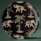 Rajasthani Traditional Print Wall Plate - Harshita Craft