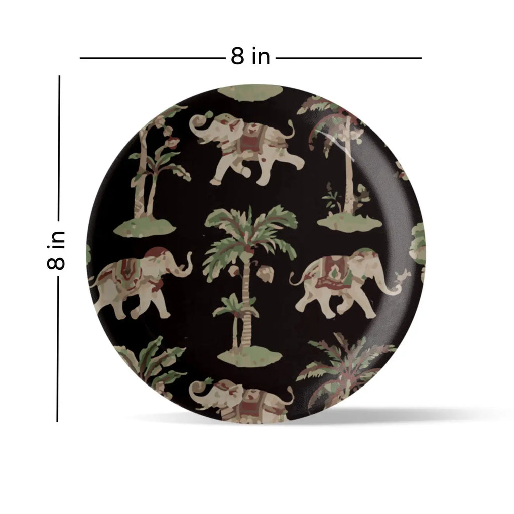 Rajasthani Traditional Print Wall Plate - Harshita Craft