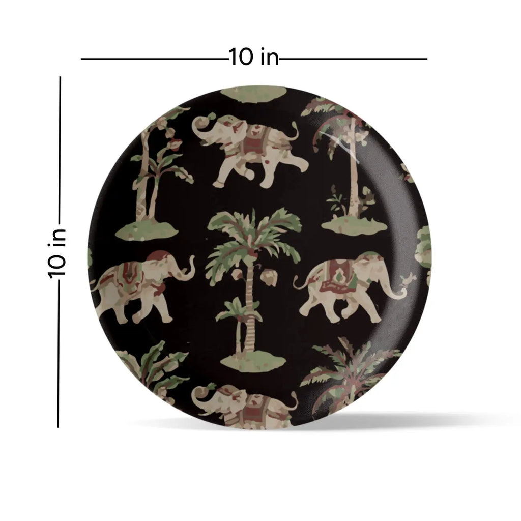 Rajasthani Traditional Print Wall Plate - Harshita Craft
