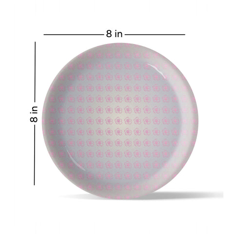 Spring-Inspired Art for Serene Spaces collage porcelain plate Set of 3