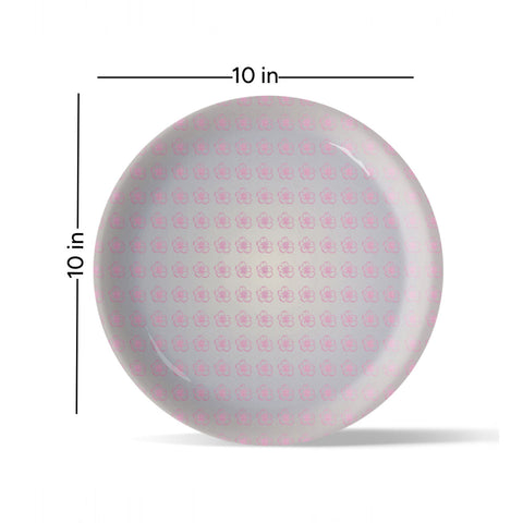 Spring-Inspired Art for Serene Spaces collage porcelain plate Set of 3