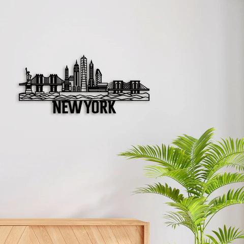 New York City Metal Wall Art - Decor Mantra 