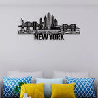 New York City Metal Wall Art - Decor Mantra 