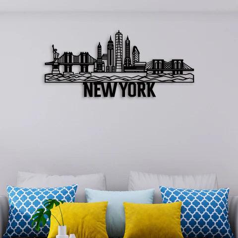 New York City Metal Wall Art - Decor Mantra 